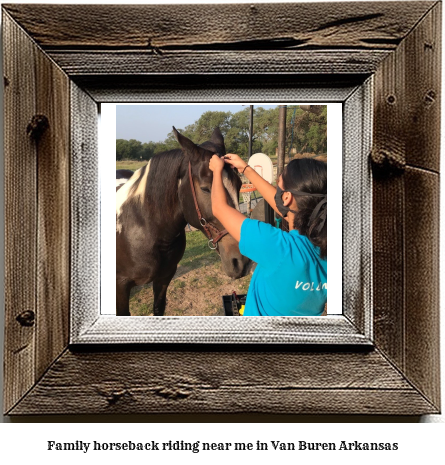 family horseback riding near me in Van Buren, Arkansas